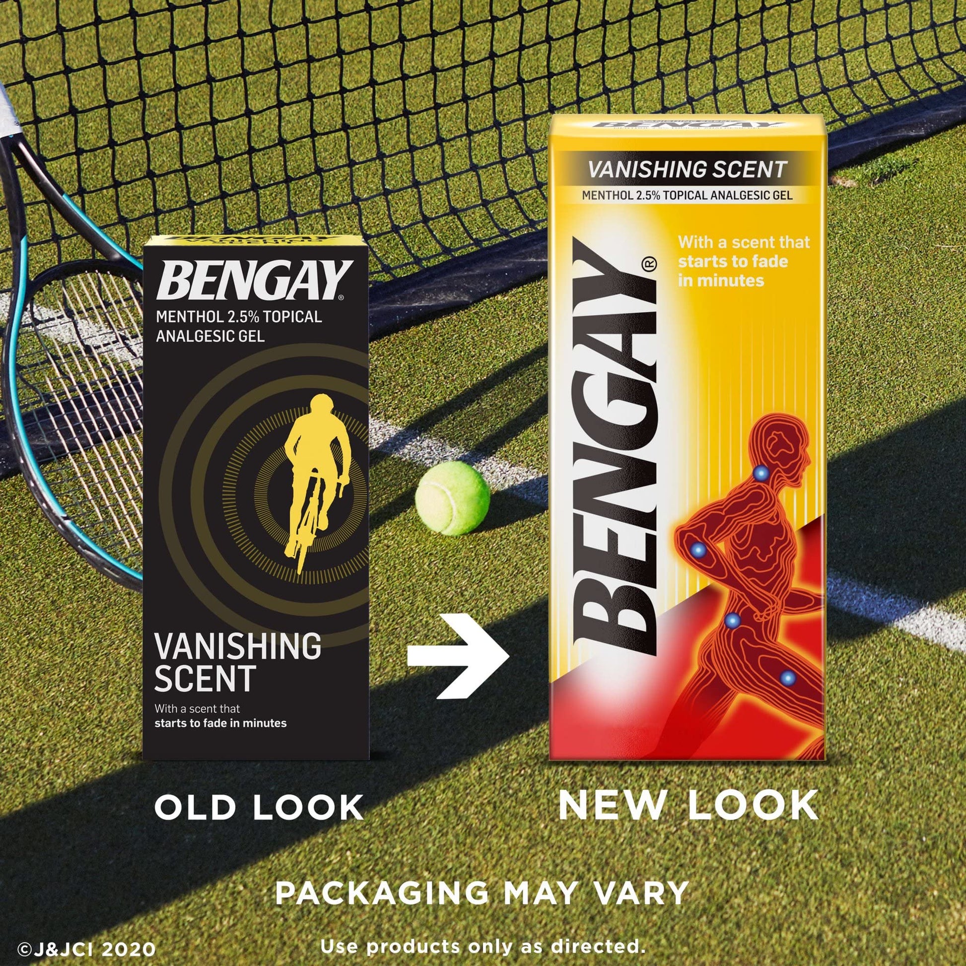 Ben Gay Vanish Scnt Size 2z Bengay Non-Greasy Vanishing Scent Pain Reliever Gel, Pack of 3 Johnson & JohnsonBuy Supplements Australia