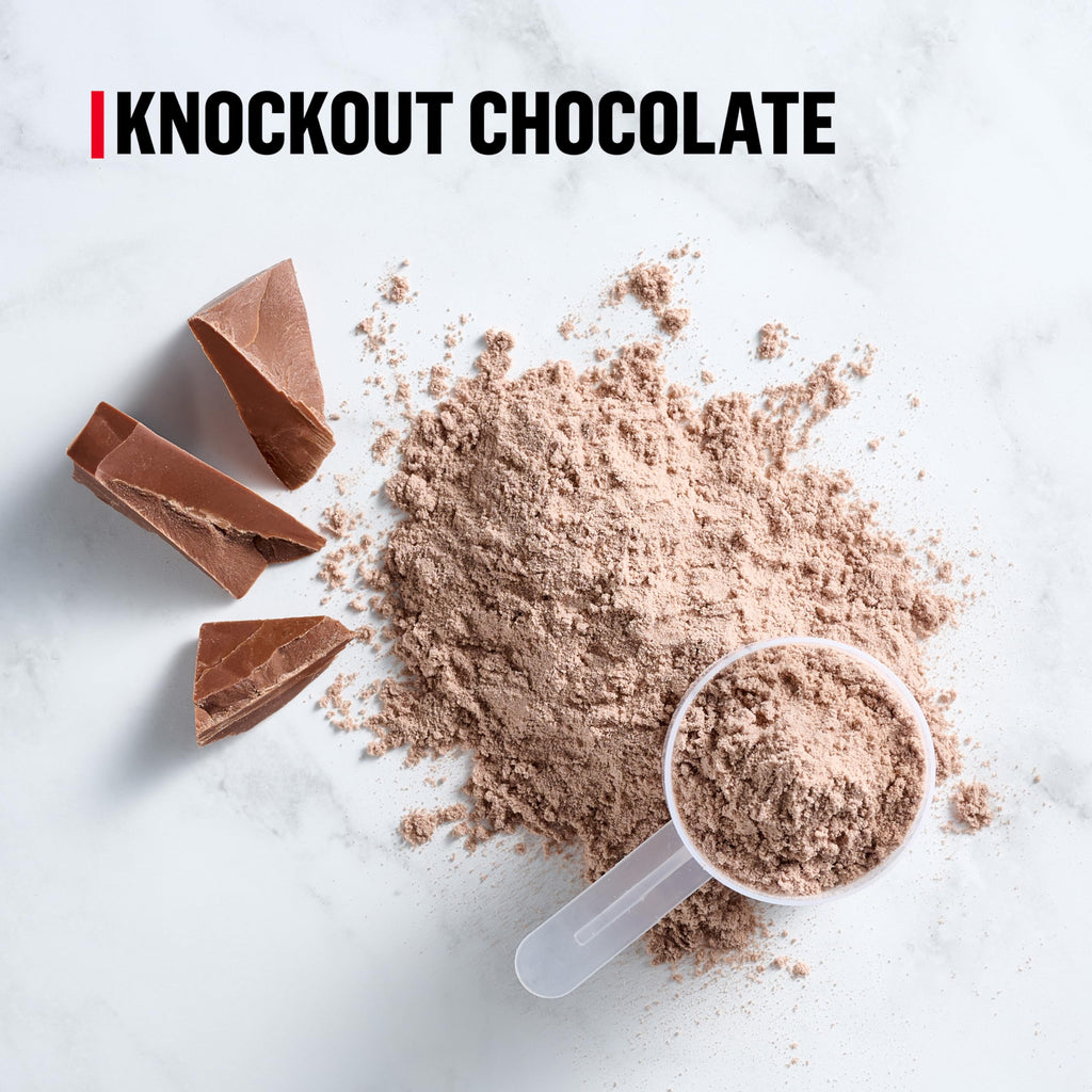 Muscle Milk Pro Series Protein Powder Supplement,Knockout Chocolate,2 Pound,11 Servings,50g Protein,3g Sugar,20 Vitamins & Minerals,NSF Certified for Sport,Workout Recovery,Packaging May Vary