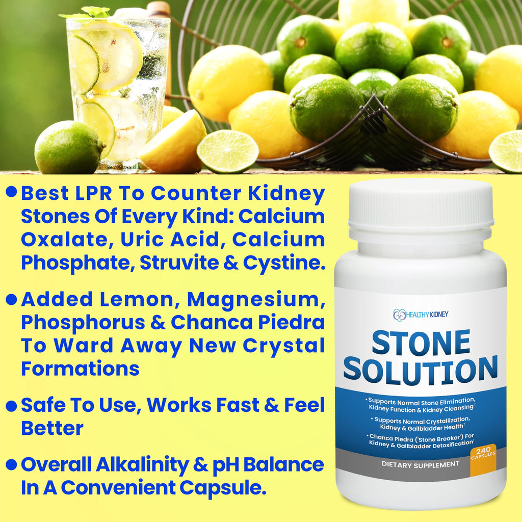 Stone Solution Capsules- Natural Dissolver, Kidney Stone Support & Kidney Cleanser Chanca Piedra Stone Breaker Gallbladder Cleanse, Flush & Stop Recurrence, Stone Relief 60 Servings Kidney Restore buy supplements Au