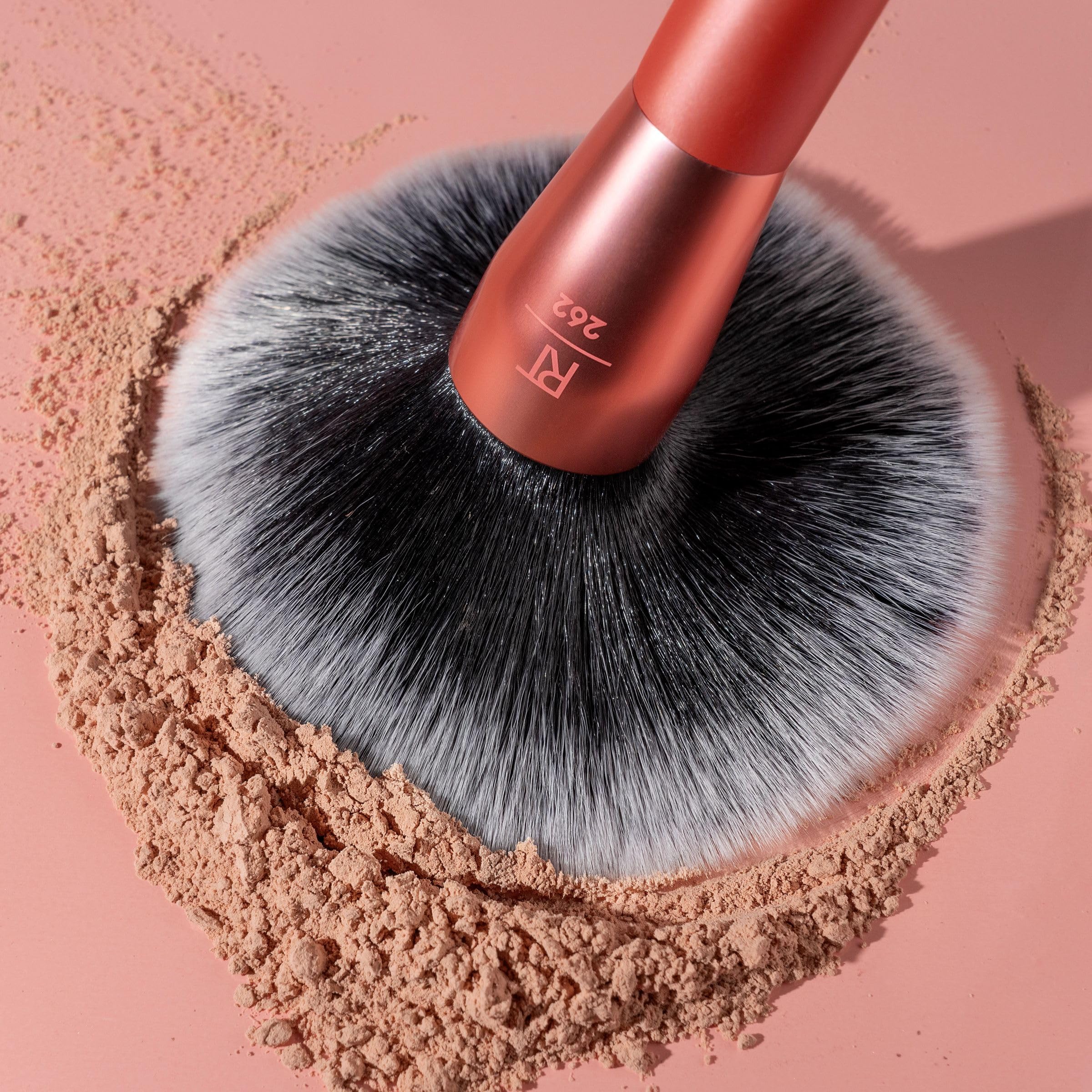 Real Techniques Extra Big Powder Brush, Large Makeup Brush For Powder, Fluffy Head For All-Over Setting, XL Oversized Brush For Quick Application, Cruelty-Free, Synthetic Bristles, 1 Count Real TechniquesBuy Supplements Australia