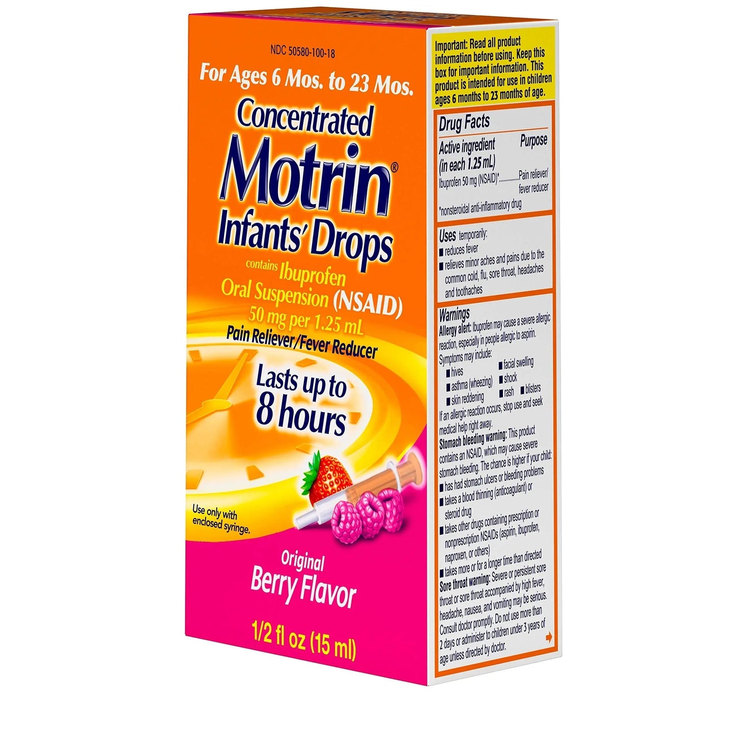 Concentrated Motrin Aspirin, 0.5 Fluid Ounce MotrinBuy Supplements Australia