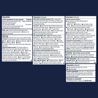 Advil PM Liqui-Gels Minis, 80 Liquid Filled Capsules AdvilBuy Supplements Australia