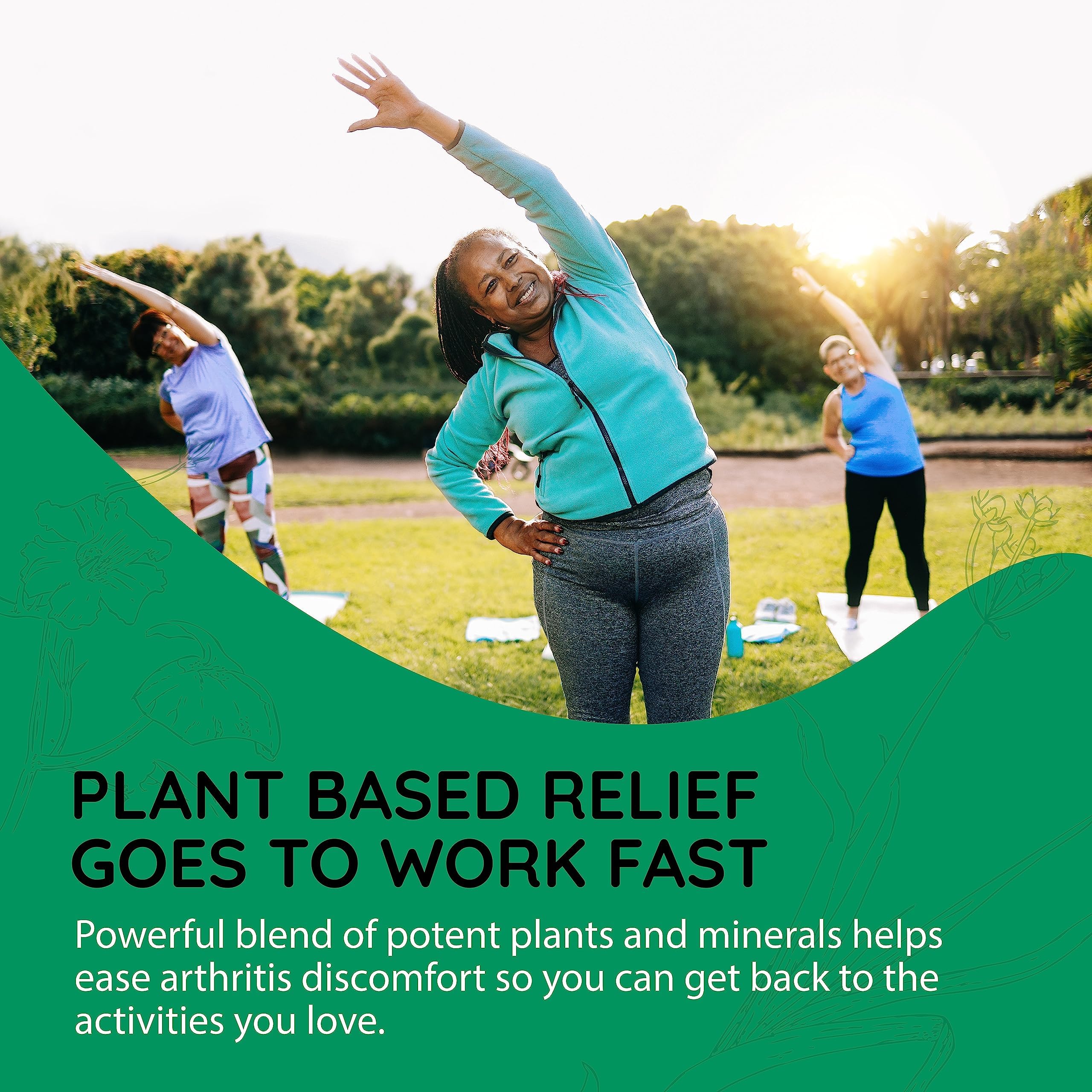 BHI Arthritis Pain Relief Daily Joint Health Support Arnica + 13 Natural Actives Homeopathic Plant & Mineral Blend Helps Relieve Minor Pain & Stiffness in Joints for Women & Men - 100 Tablets MediNaturaBuy Supplements Australia