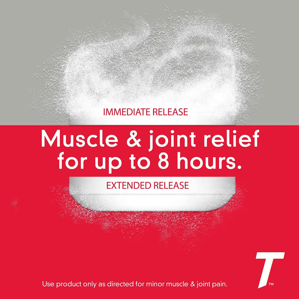 Tylenol 8 Hour Acetaminophen 650 mg Extended Release Caplets, Fast Acting Bi-Layer Design, Quick & Long Lasting Pain Relief for Muscle, Joint, Back & Arthritis Aches, Fever Reducer, 100 Count TylenolBuy Supplements Australia