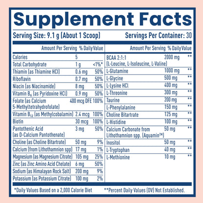 NativePath Hydrate, Zero Sugar, Electrolytes Powder with BCAAs, Peach Mango Hydration, Keto & Paleo Friendly, 30 Servings