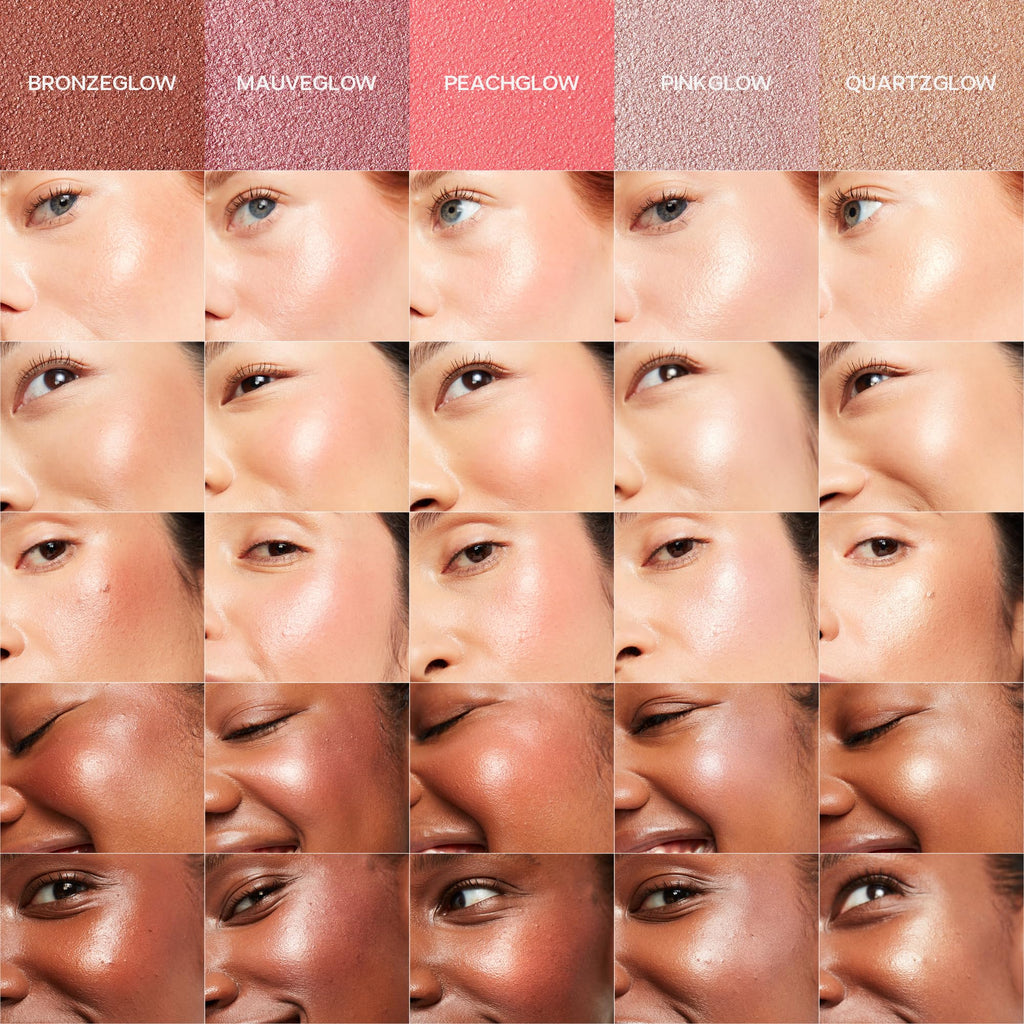 Saie Glow Sculpt Multi-Use Highlighter + Cream Blush - Lightweight Highlighter Makeup with Hyaluronic Acid + Micropearl for Radiant, Glowing Skin - Mauveglow (.02 oz) SaieBuy Supplements Australia