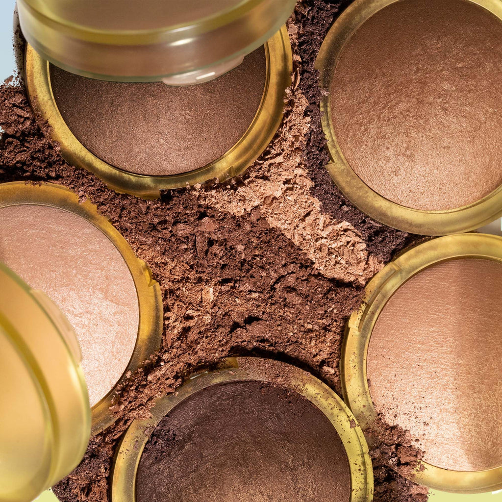 Kosas Sun Show Glowy Warmth Baked Bronzer - Contouring Powder for Cheekbones, Nose & Jawline - Enriched with Concentrated Fatty Acids - Talc-Free, Vegan & Hypoallergenic - Waves KosasBuy Supplements Australia