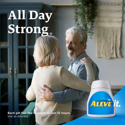 Aleve Caplets, Naproxen Sodium 220 mg (NSAID), Pain Reliever/Fever Reducer, #1 Orthopedic Surgeon Recommended, 270 Count AleveBuy Supplements Australia