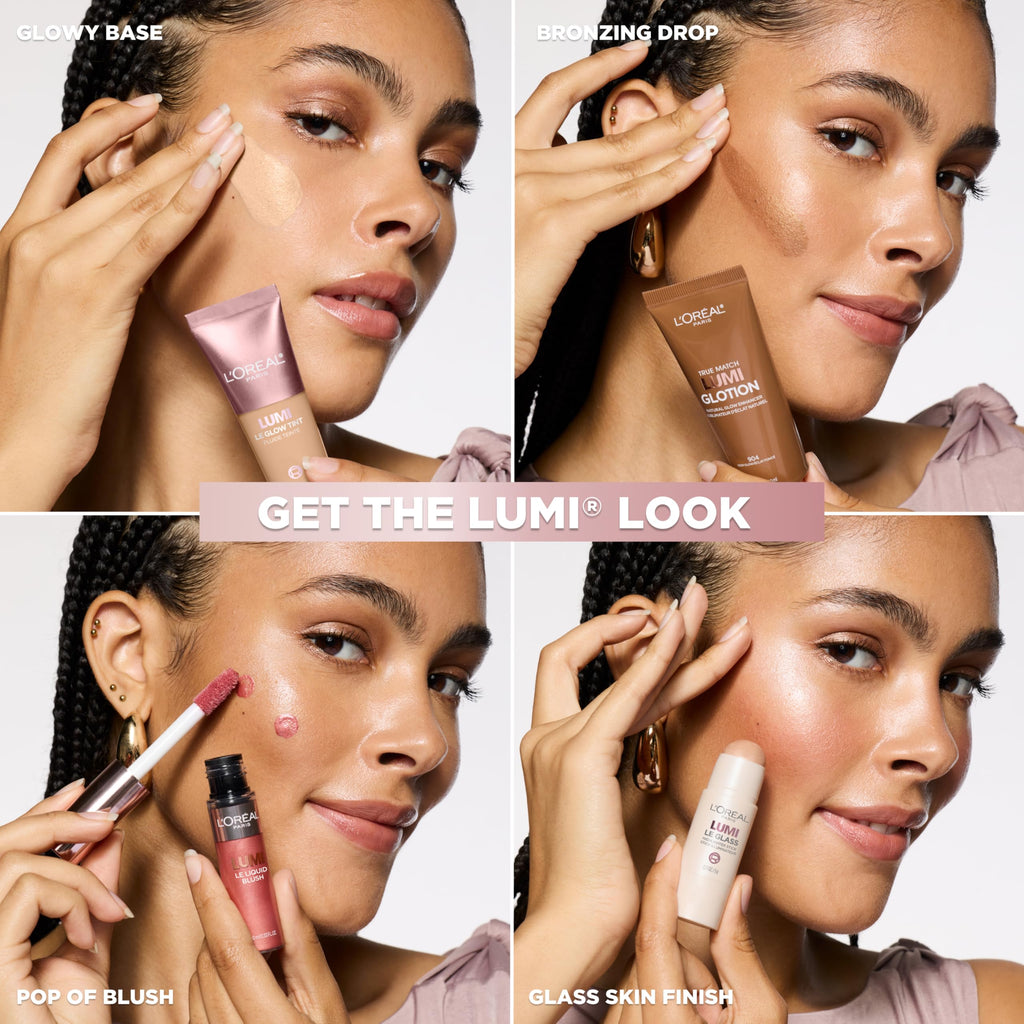 L'Oreal Paris Makeup True Match Lumi Glotion, Natural Glow Enhancer, Illuminator Highlighter, Bronzing Drops For a Sun-Kissed Glow, 903 Medium L'Oreal ParisBuy Supplements Australia