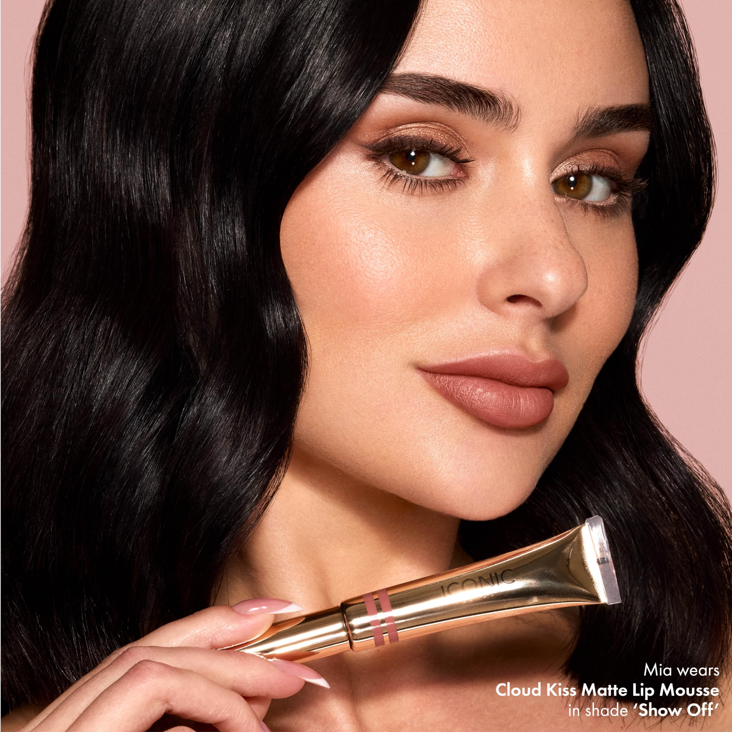 ICONIC LONDON Cloud Kiss Matte Lip Mousse | Matte Liquid Lip Colour, Cruelty-Free, Vegan Makeup, Show Off ICONIC LONDON buy supplements Au