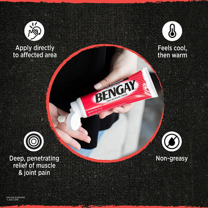Ben Gay Vanish Scnt Size 2z Bengay Non-Greasy Vanishing Scent Pain Reliever Gel, Pack of 3 Johnson & JohnsonBuy Supplements Australia