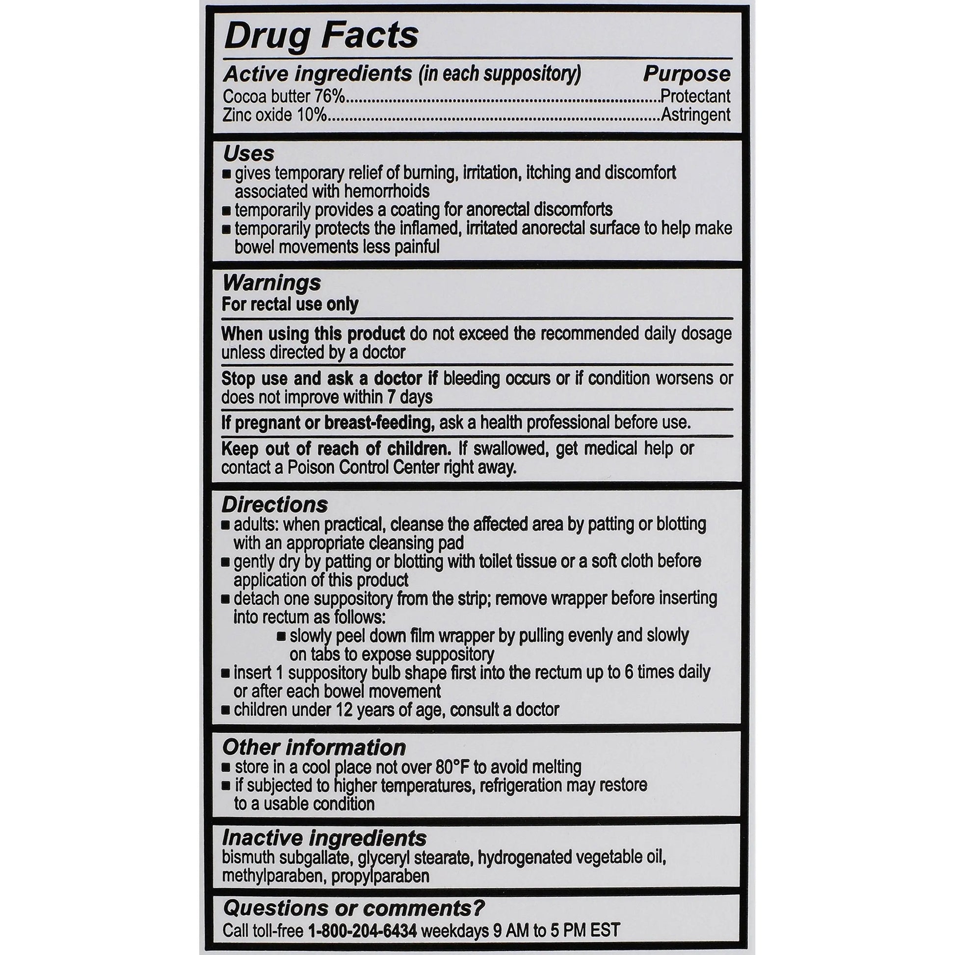Calmol 4 Hemorrhoidal Suppositories with Soothing Natural Ingredients, 24 Count Calmol 4Buy Supplements Australia