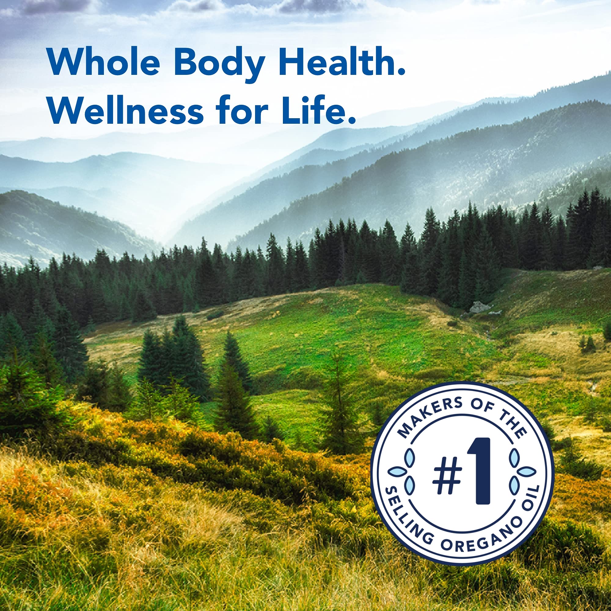 NORTH AMERICAN HERB & SPICE Oreganol P73, 120 Softgels - Immune System Support - Unprocessed, Vegan Friendly Wild Oregano