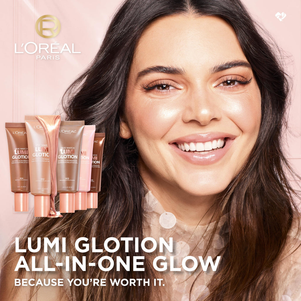 L'Oreal Paris Makeup True Match Lumi Glotion, Natural Glow Enhancer, Illuminator Highlighter, Bronzing Drops For a Sun-Kissed Glow, 903 Medium L'Oreal ParisBuy Supplements Australia
