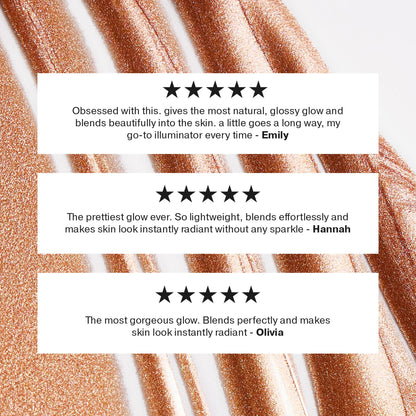 ICONIC LONDON Illuminator | Liquid Highlighting Drops for a Radiant Glow, Cruelty-Free, Vegan Makeup, Original (Champagne Shimmer) 0.45 Fl oz ICONIC LONDONBuy Supplements Australia