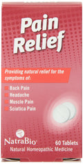 Natrabio Pain Relief Tablets, 60 Count NatraBioBuy Supplements Australia