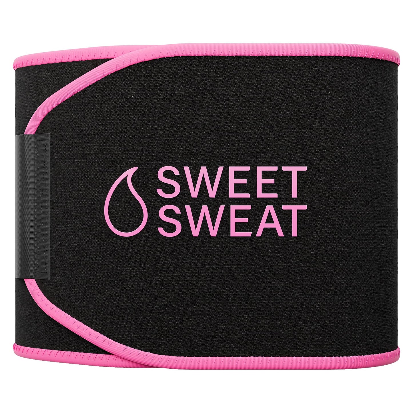 Sports Research Sweet Sweat Waist Trimmer (Core Series) - Premium Sweat Enhancing Fitness Band for Women & Men - Adjustable Fit · Latex-Free Neoprene - Pink Logo, Medium Sports Research buy supplements Au