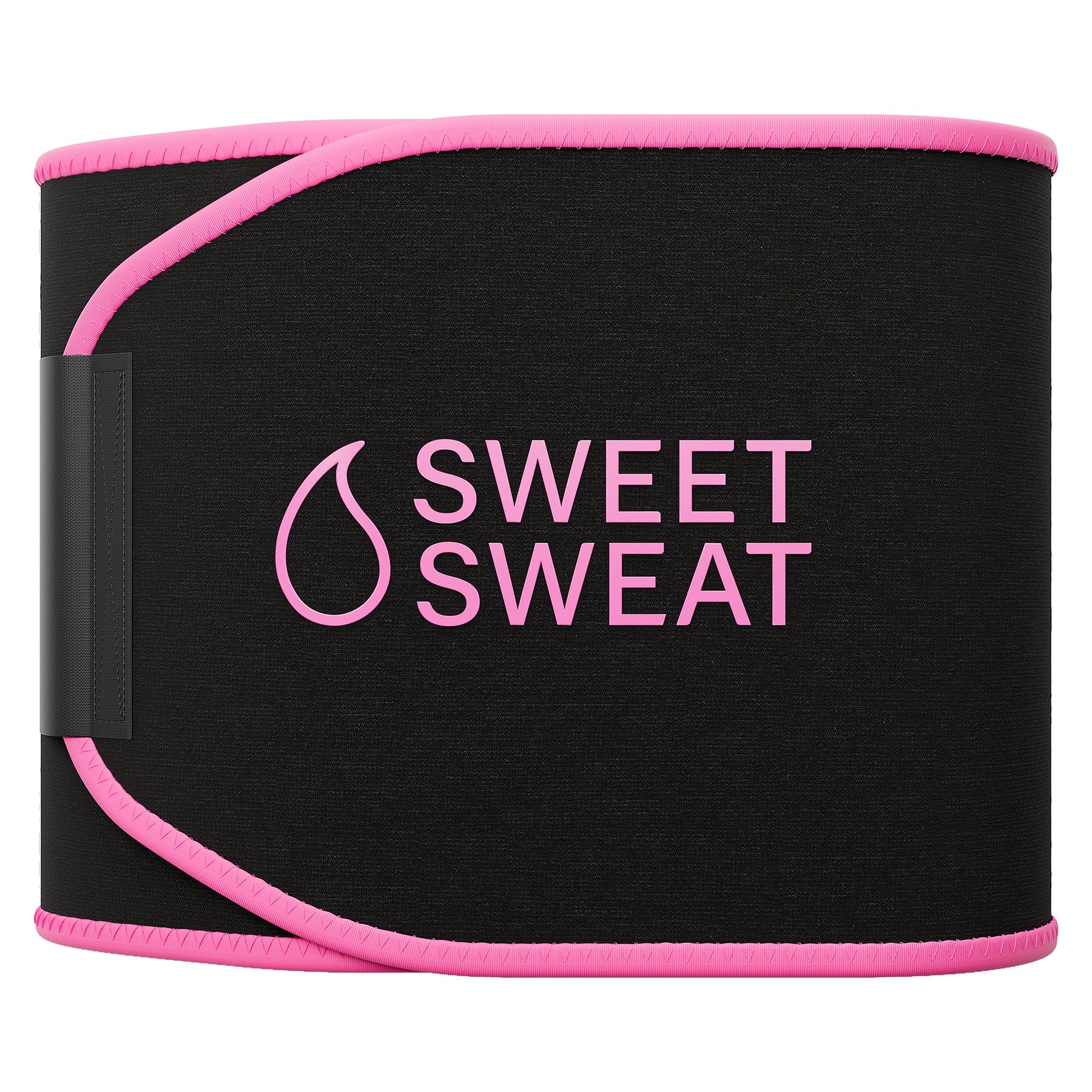 Sports Research Sweet Sweat Waist Trimmer (Core Series) - Premium Sweat Enhancing Fitness Band for Women & Men - Adjustable Fit · Latex-Free Neoprene - Pink Logo, Medium Sports Research buy supplements Au