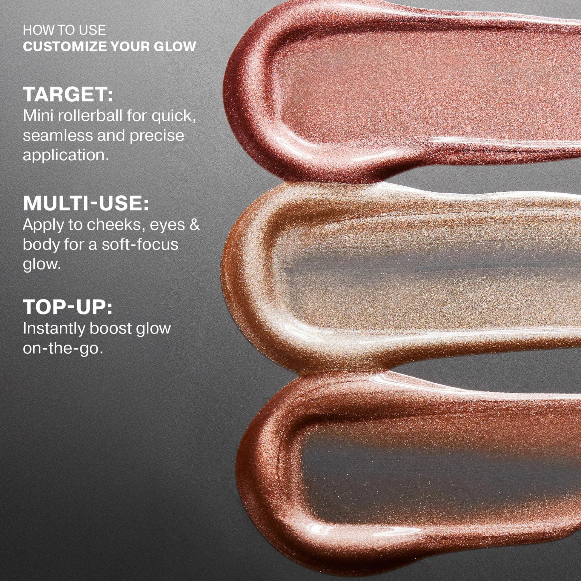 ICONIC LONDON Rollaway Glow | Liquid Highlighter for a Radiant Glow, Cruelty-Free, Vegan Makeup (Champagne Chic) 0.27 Fl oz ICONIC LONDONBuy Supplements Australia